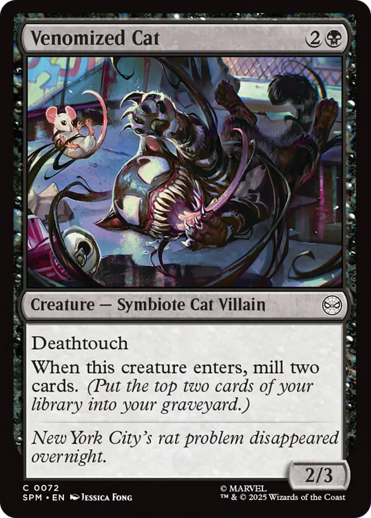 Venomized Cat [Marvel's Spider-Man] 1