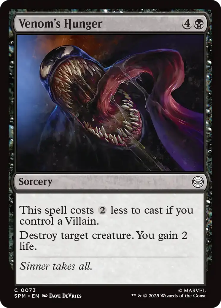 Venom's Hunger [Marvel's Spider-Man] 1