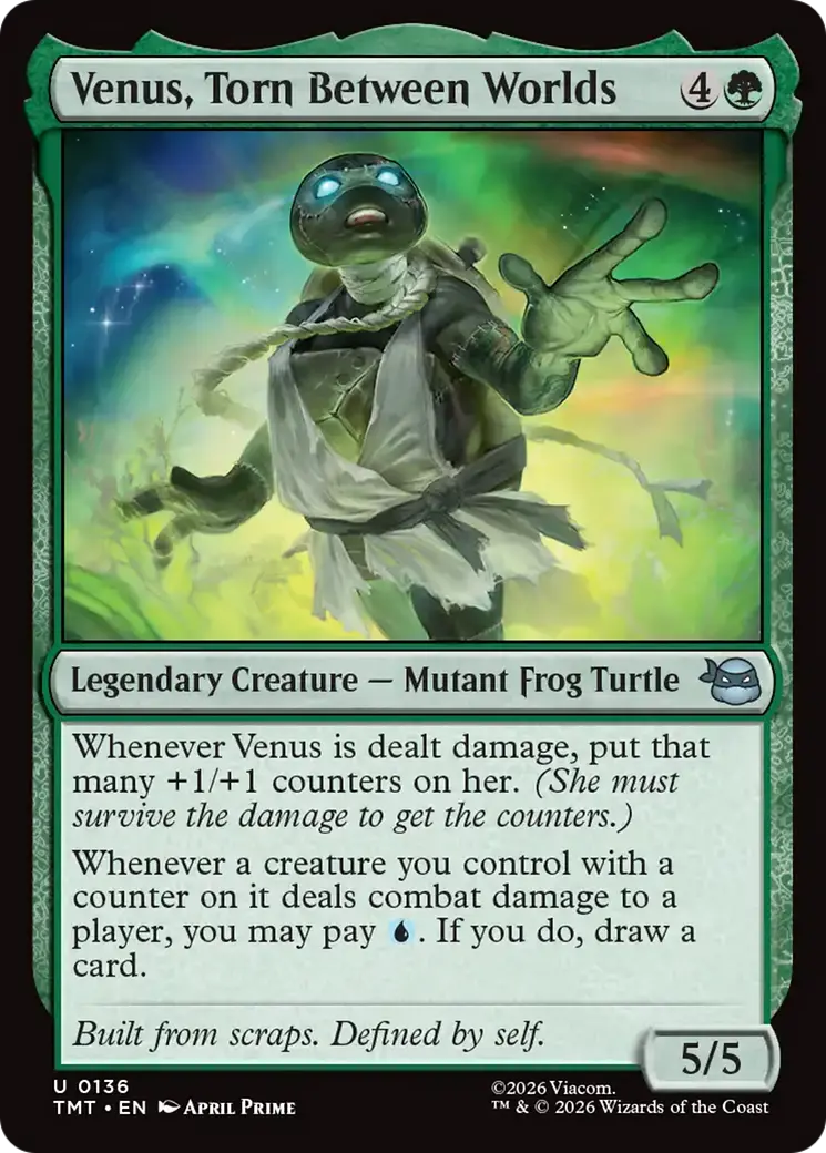 Venus, Torn Between Worlds [Teenage Mutant Ninja Turtles] 1
