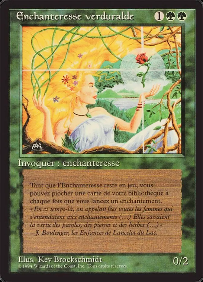 Verduran Enchantress [Foreign Black Border] 1