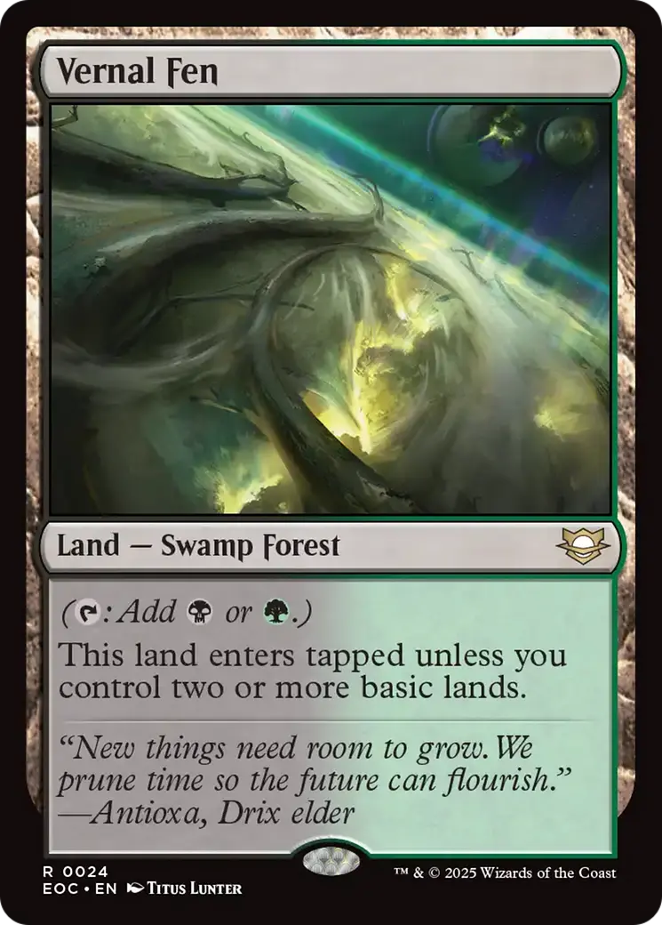 Vernal Fen [Edge Of Eternities Commander] 1