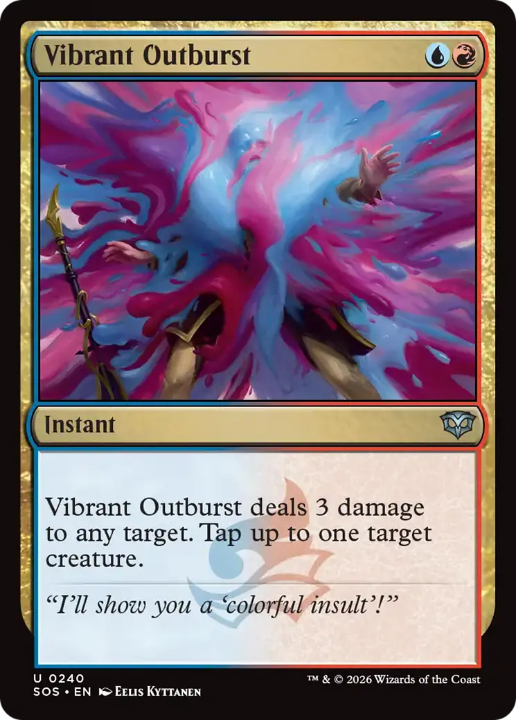 Vibrant Outburst [Secrets Of Strixhaven] 1