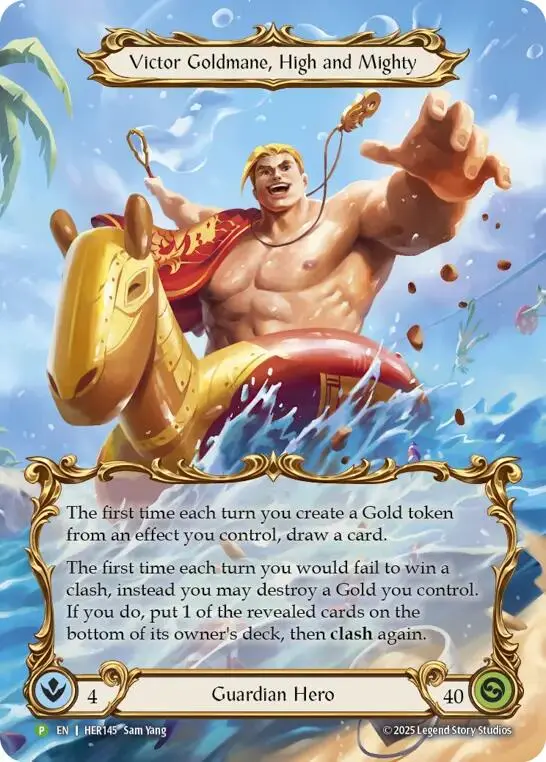 Victor Goldmane, High And Mighty [Her145] (Promo)  Rainbow Foil 1