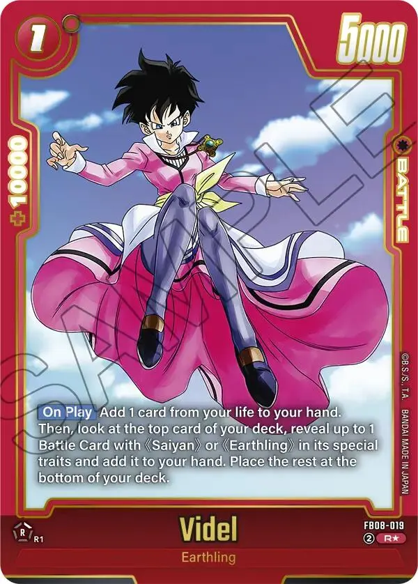 Videl (Fb08-019) (Alternate Art) [Saiyan's Pride] 1