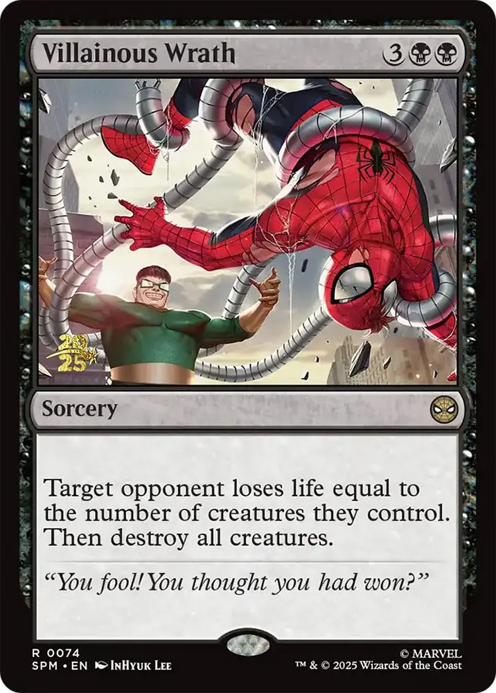 Villainous Wrath [Marvel's Spider-Man Prerelease Promos] 1