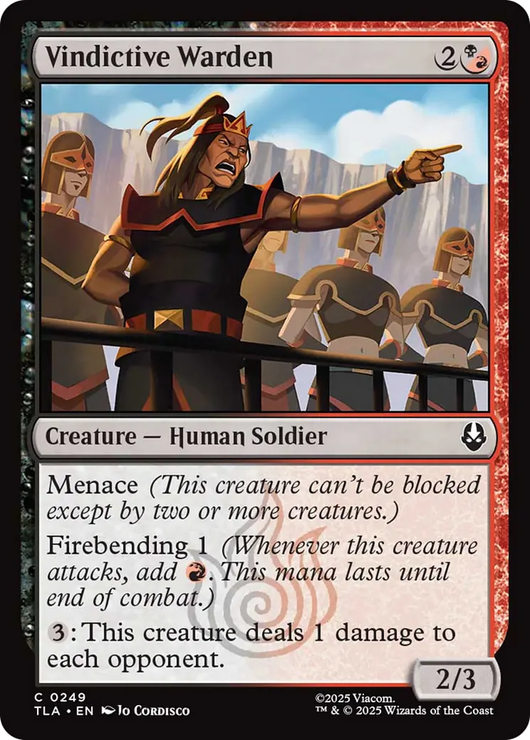 Vindictive Warden [Avatar: The Last Airbender] 1