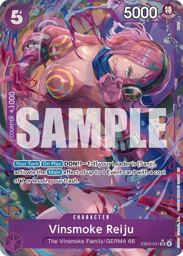 Vinsmoke (Alternate Art) [Extra Booster: One Piece Heroines Edition] 1