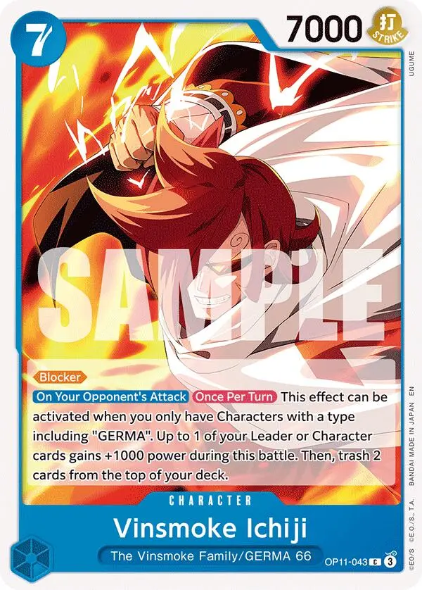 Vinsmoke Ichiji [A Fist Of Divine Speed] 1