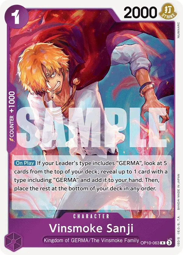 Vinsmoke Sanji [Royal Blood] 1