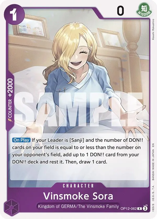 Vinsmoke Sora [Legacy Of The Master] 1