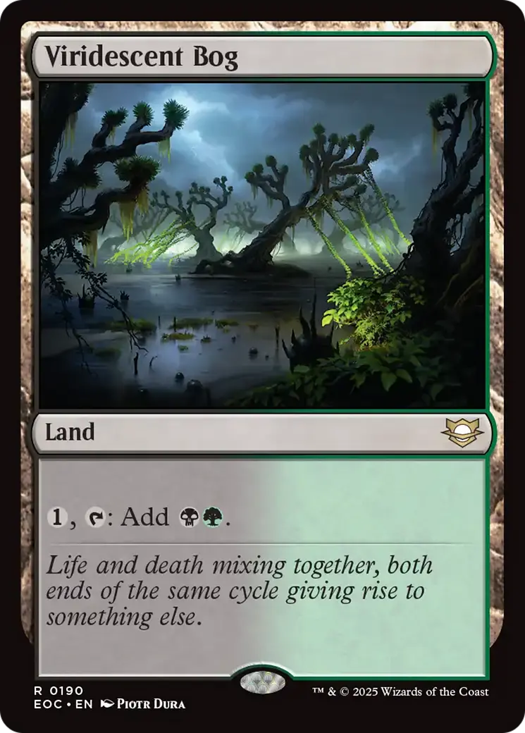Viridescent Bog [Edge Of Eternities Commander] 1