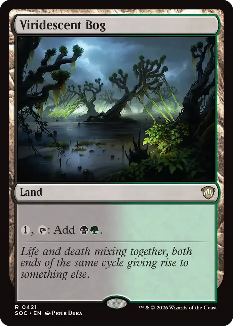 Viridescent Bog [Secrets Of Strixhaven Commander] 1