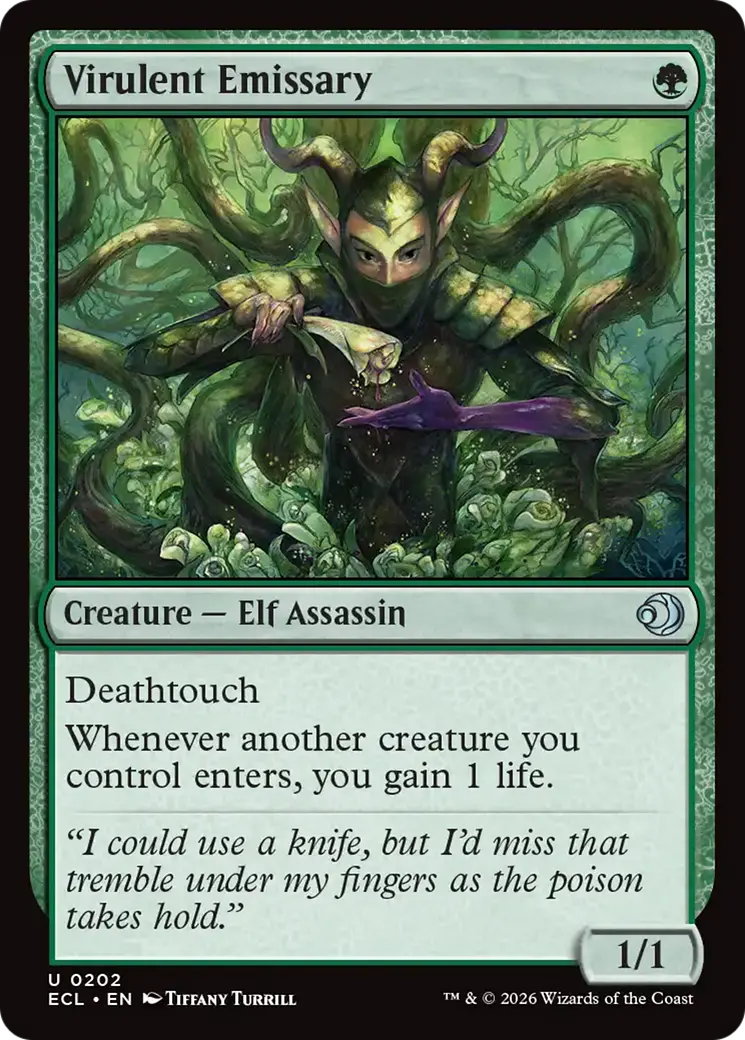 Virulent Emissary [Lorwyn Eclipsed] 1