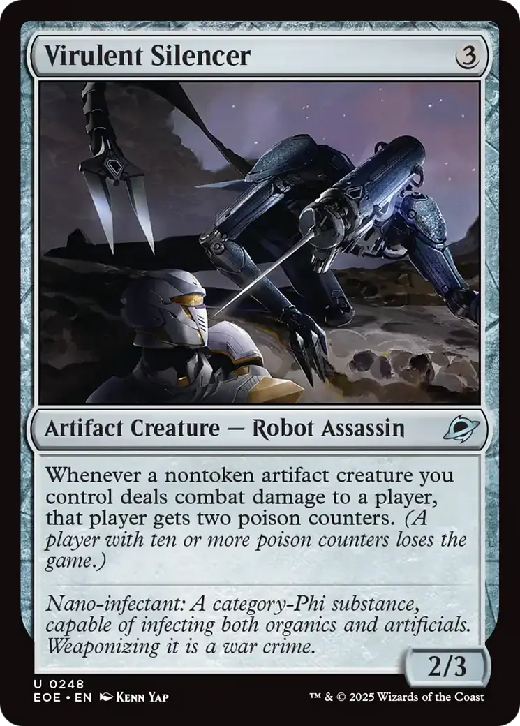Virulent Silencer [Edge Of Eternities] 1
