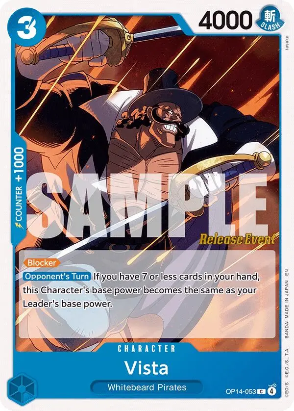 Vista [The Azure Sea's Seven Release Event Cards] 1