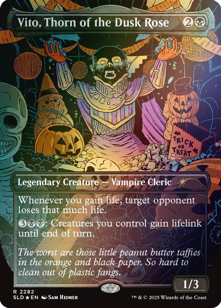 Vito, Thorn Of The Dusk Rose (Rainbow Foil) [Secret Lair Drop Series] 1