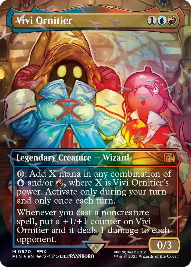 Vivi Ornitier (Borderless) (Chocobo Track Foil) [Final Fantasy] 1