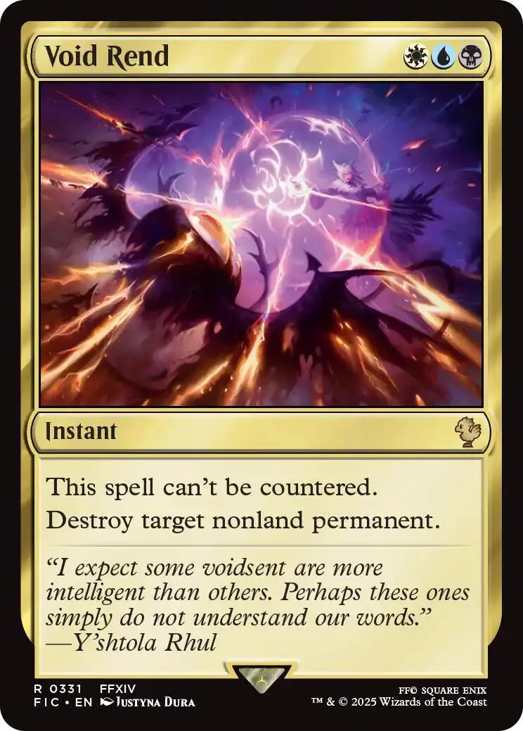 Void Rend (Surge Foil) [Final Fantasy Commander] 1