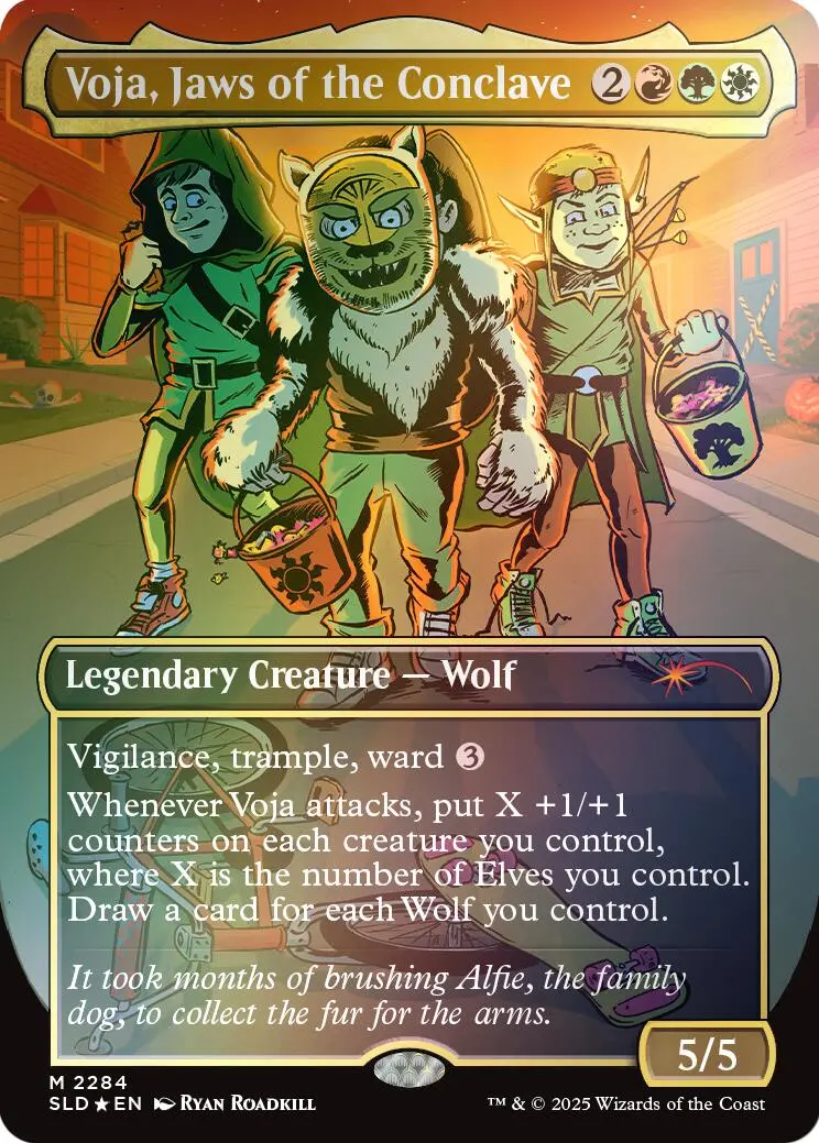 Voja, Jaws Of The Conclave (Rainbow Foil) [Secret Lair Drop Series] 1