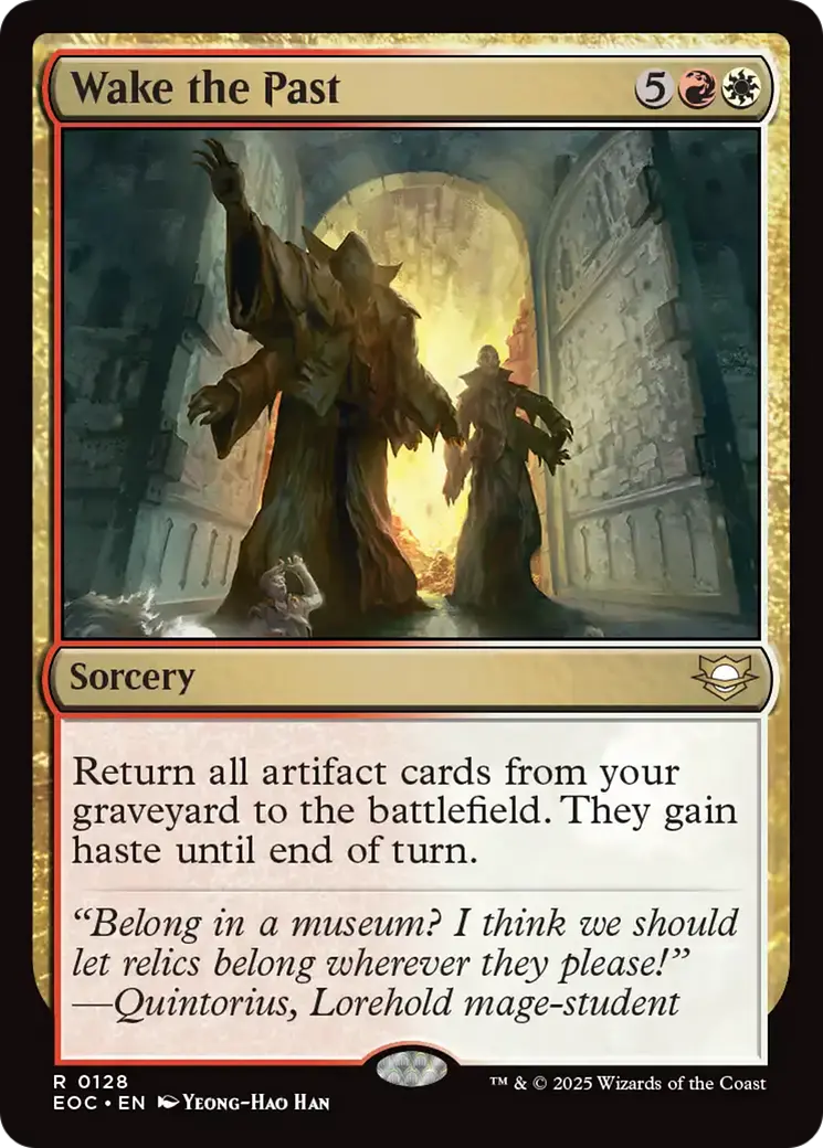 Wake The Past [Edge Of Eternities Commander] 1