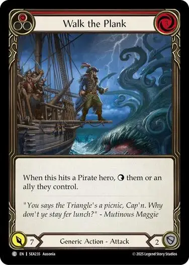 Walk The Plank (Red) [Sea235] (High Seas) 1