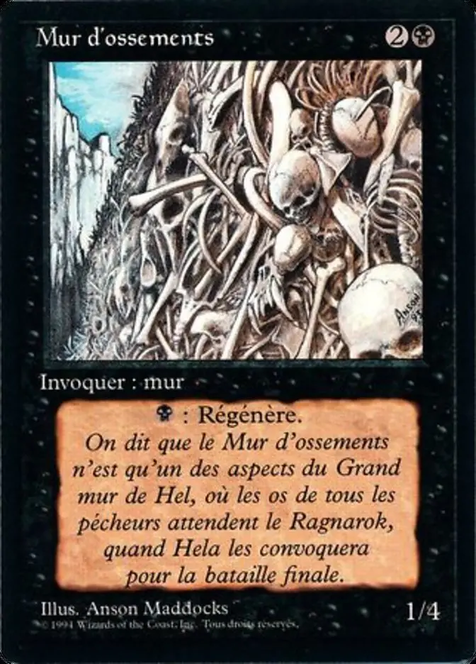 Wall Of Bone [Foreign Black Border] 1