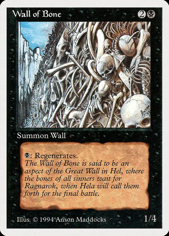 Wall Of Bone [Summer Magic / Edgar] 1