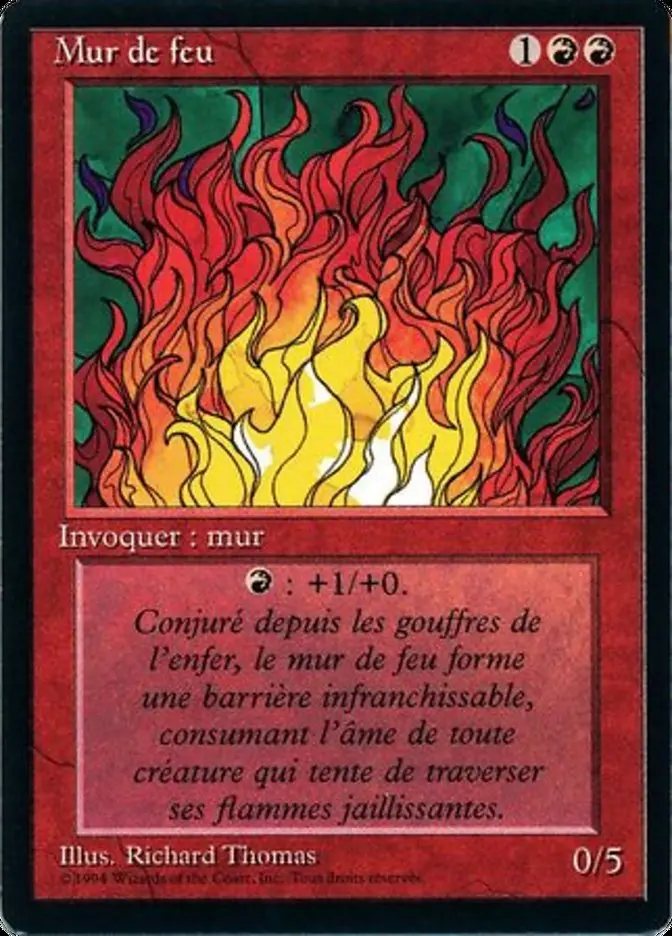 Wall Of Fire [Foreign Black Border] 1