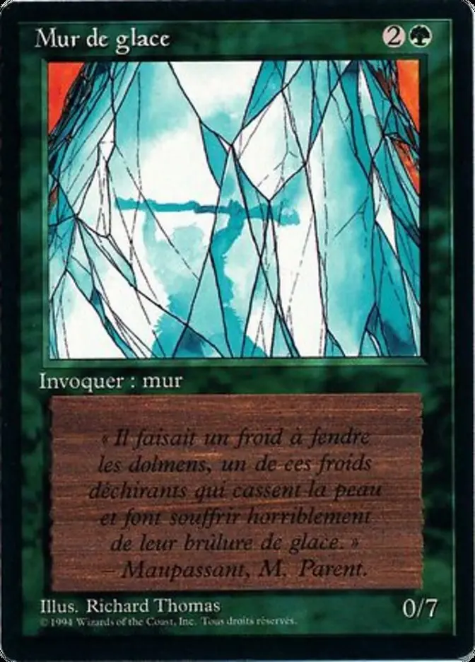Wall Of Ice [Foreign Black Border] 1