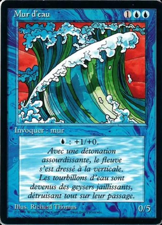 Wall Of Water [Foreign Black Border] 1