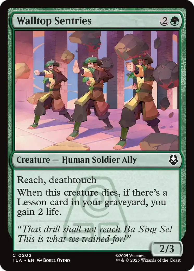Walltop Sentries [Avatar: The Last Airbender] 1