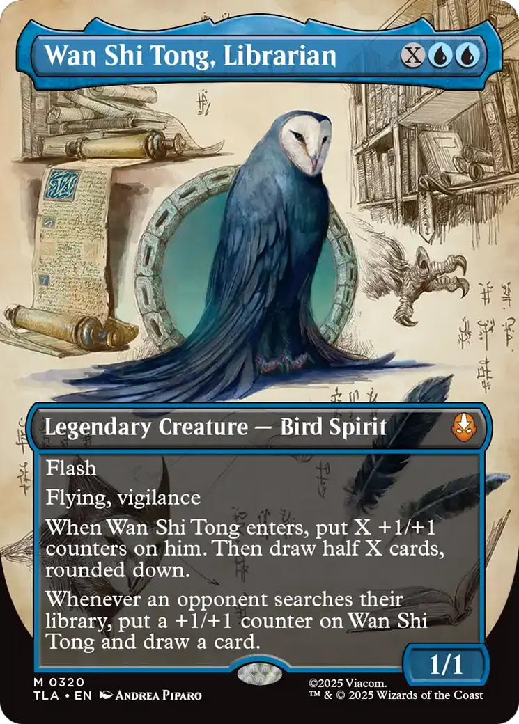 Wan Shi Tong, Librarian (Borderless) [Avatar: The Last Airbender] 1