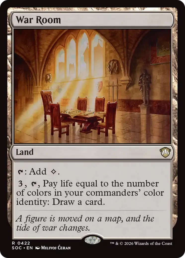 War Room [Secrets Of Strixhaven Commander] 1