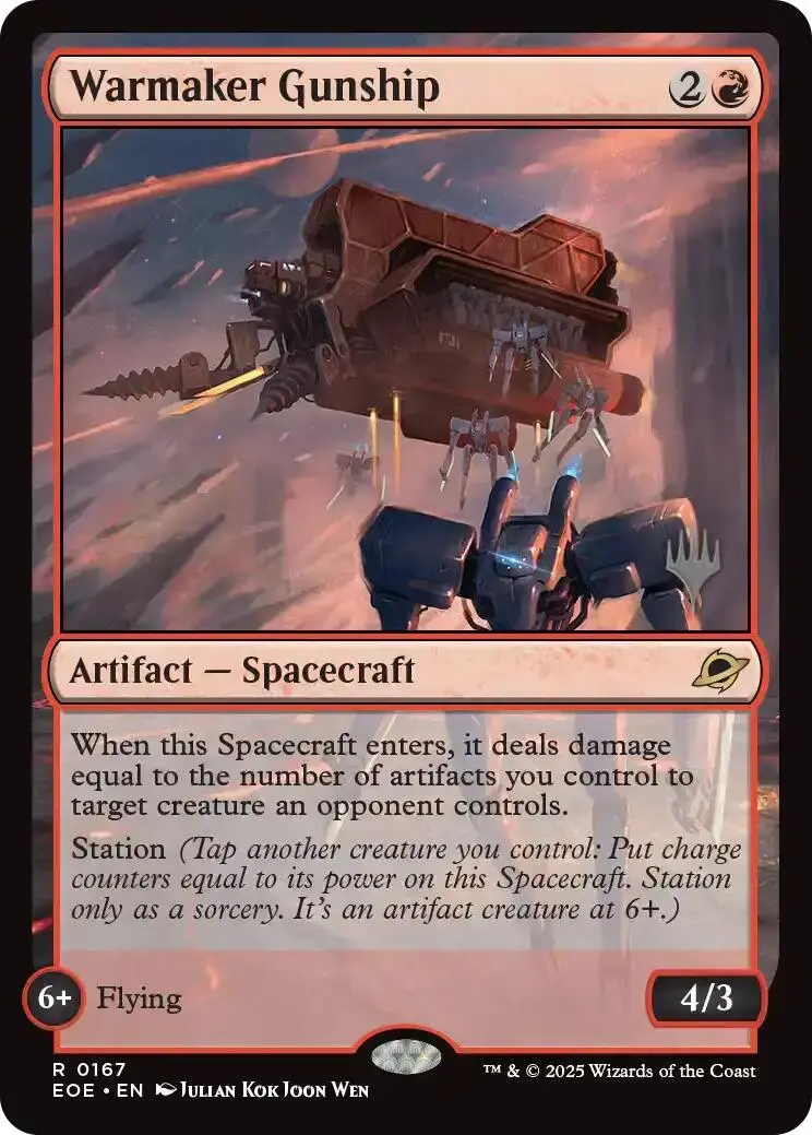 Warmaker Gunship [Edge Of Eternities Promo Pack] 1