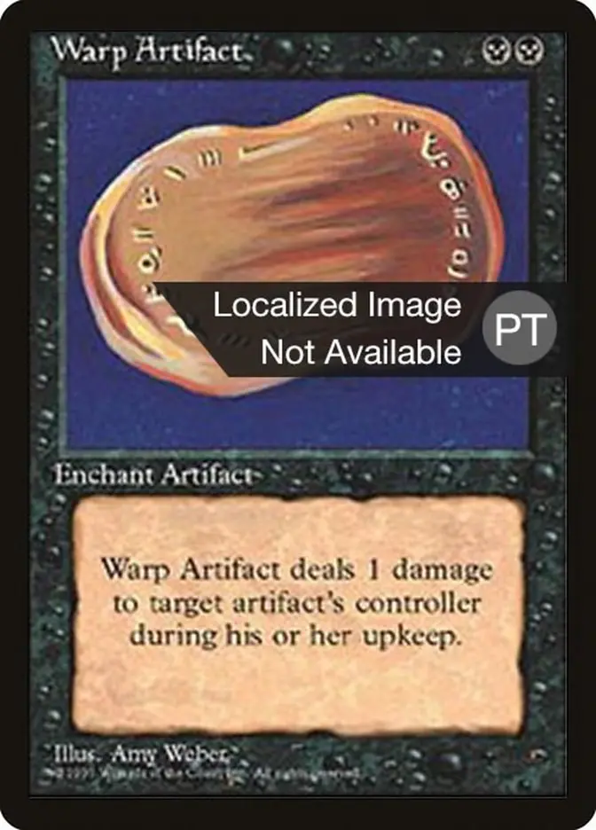 Warp Artifact [Fourth Edition (Foreign Black Border)] 1