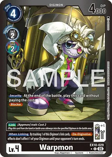 Warpmon [Ex10-029] (Limited Foil) [Sinister Order] 1