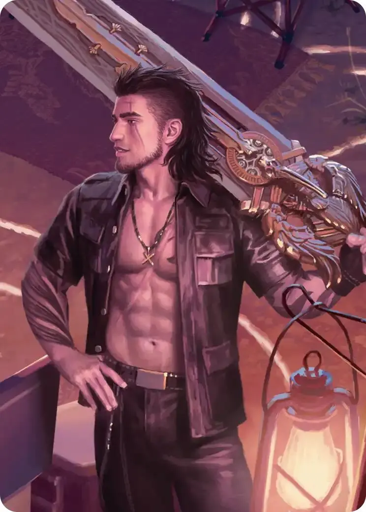 Warrior's Resolve Scene Art Card [Final Fantasy Art Series] 1