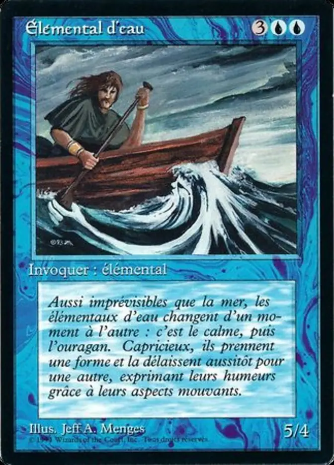 Water Elemental [Foreign Black Border] 1