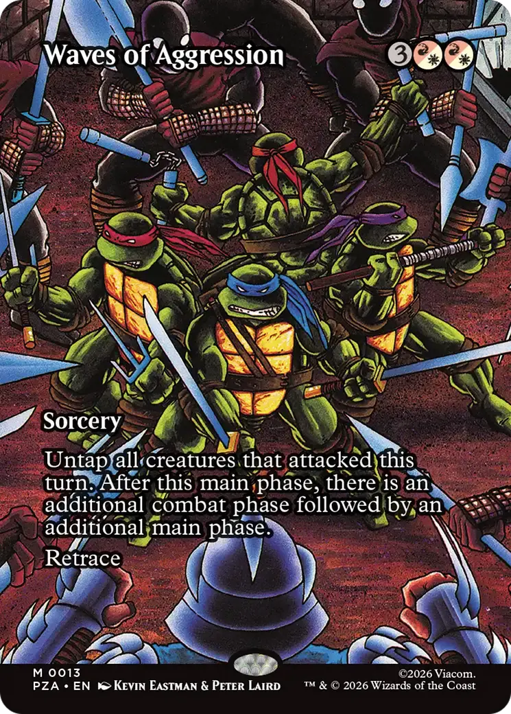 Waves Of Aggression (Borderless) [Teenage Mutant Ninja Turtles Eternal-Legal] 1