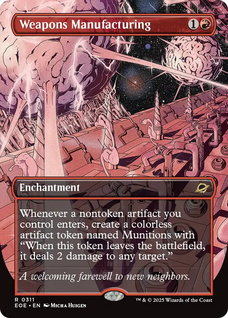 Weapons Manufacturing (Borderless) [Edge Of Eternities] 1