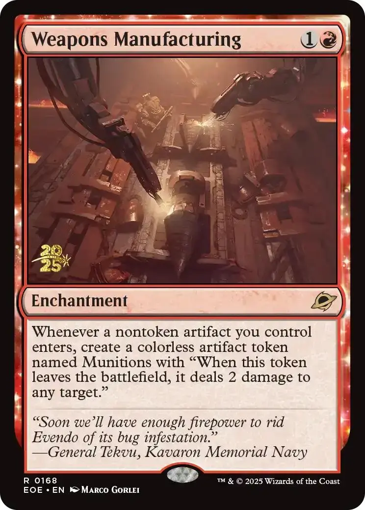 Weapons Manufacturing [Edge Of Eternities Prerelease Promos] 1