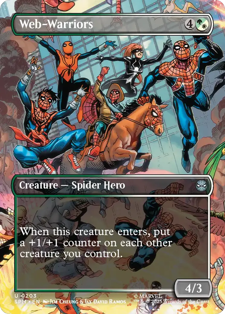 Web-Warriors (Borderless) [Marvel's Spider-Man] 1