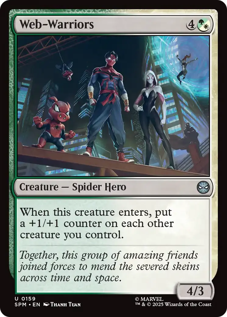 Web-Warriors [Marvel's Spider-Man] 1
