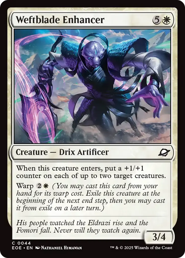 Weftblade Enhancer [Edge Of Eternities] 1