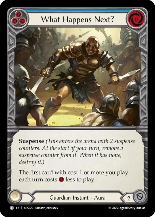 What Happens Next? [Aps029] (Armory Deck: Pleiades) 1