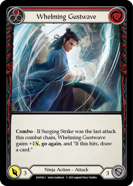Whelming Gustwave (Red) [Ksu016-C] Normal 1