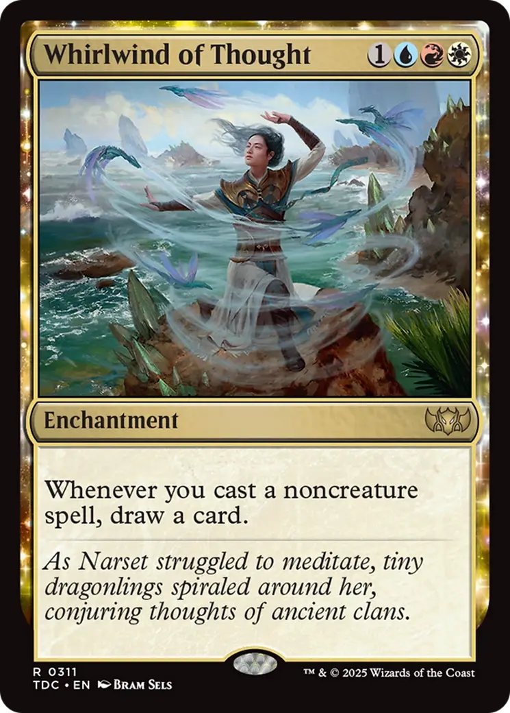 Whirlwind Of Thought [Tarkir: Dragonstorm Commander] 1