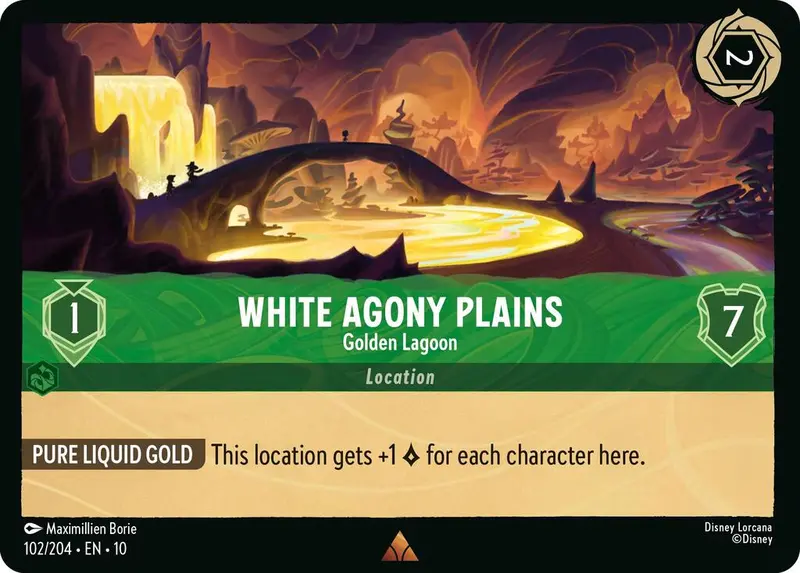 White Agony Plains - Golden Lagoon (102/204) [Whispers In The Well] 1