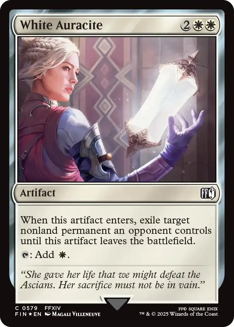 White Auracite (Surge Foil) [Final Fantasy] 1