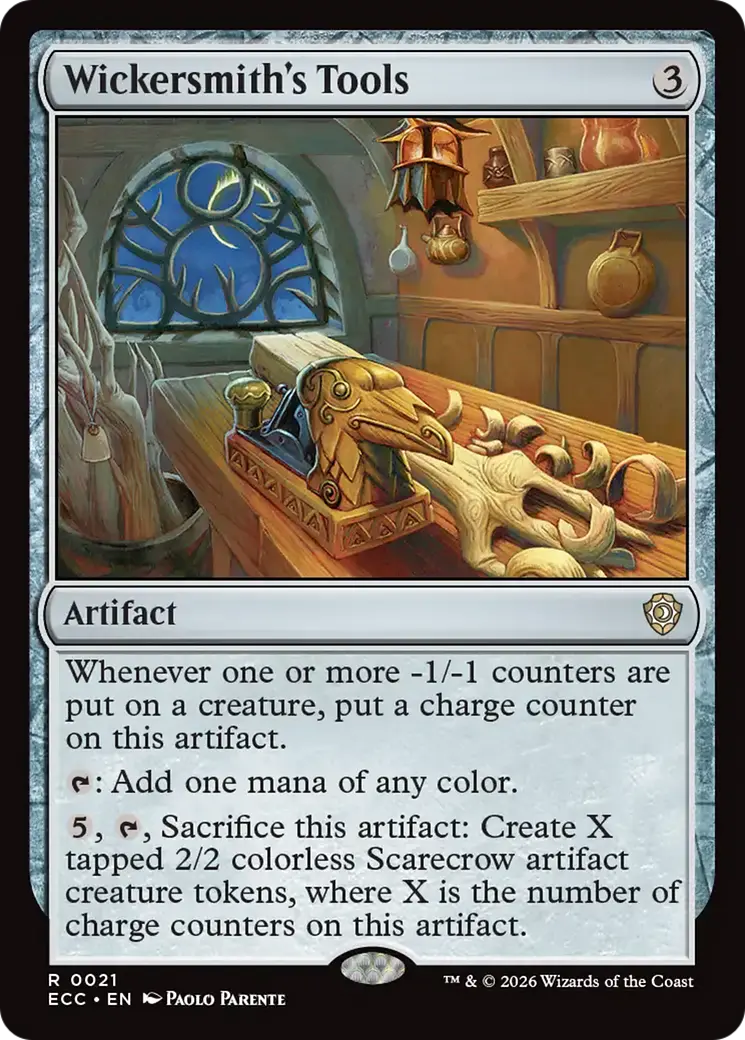 Wickersmith's Tools [Lorwyn Eclipsed Commander] 1